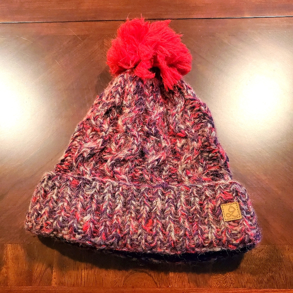 34) Mohair + WooL Beanie with Thermal Sweatband : Made in NepaL